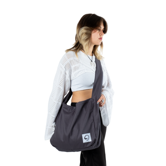 GRAPHITE LIGHTS BAG - Torba na Ramię z Przegródkami i Kieszeniami