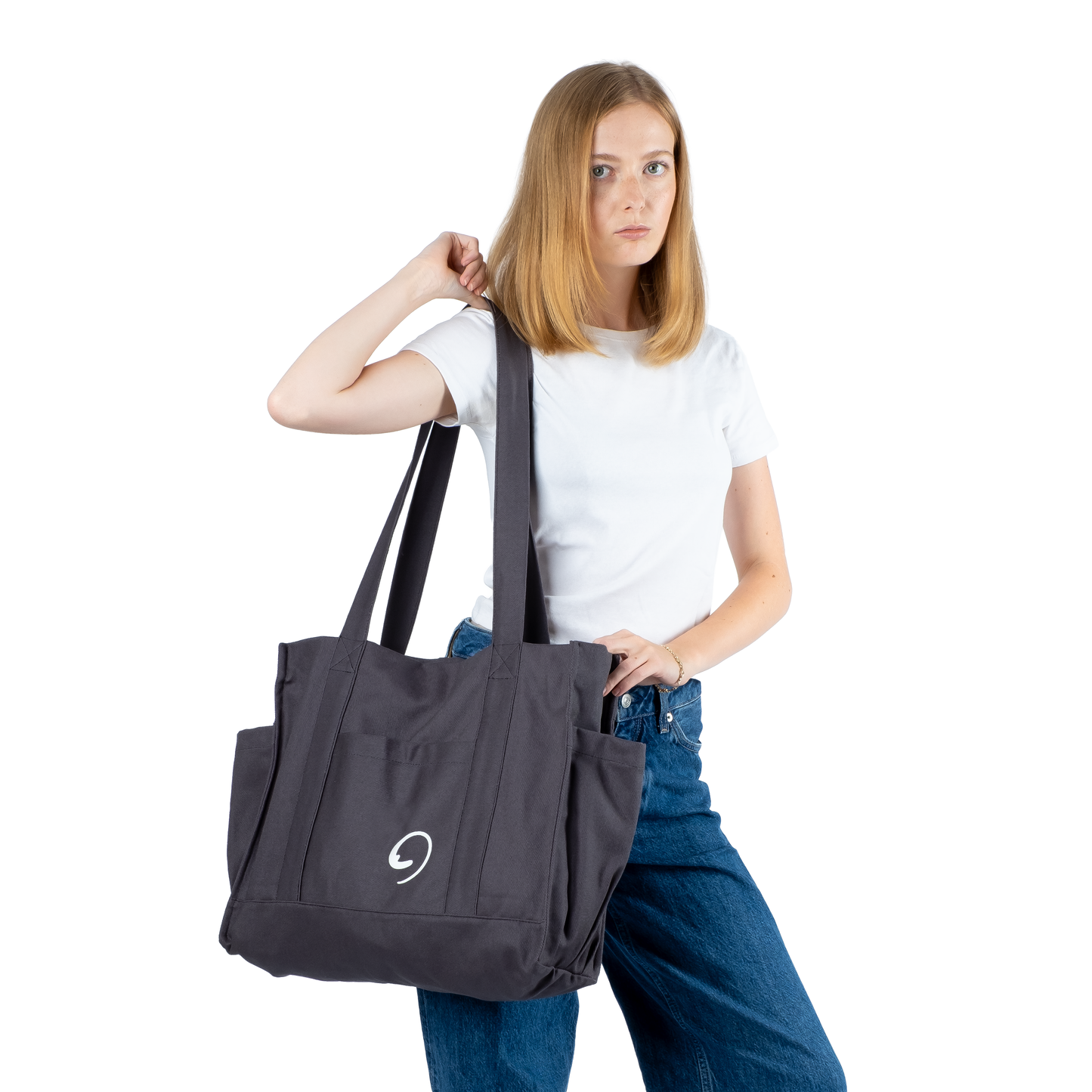 GRAPHITE UNI BAG MAX - Torba na Ramię z Przegródkami i Kieszeniami