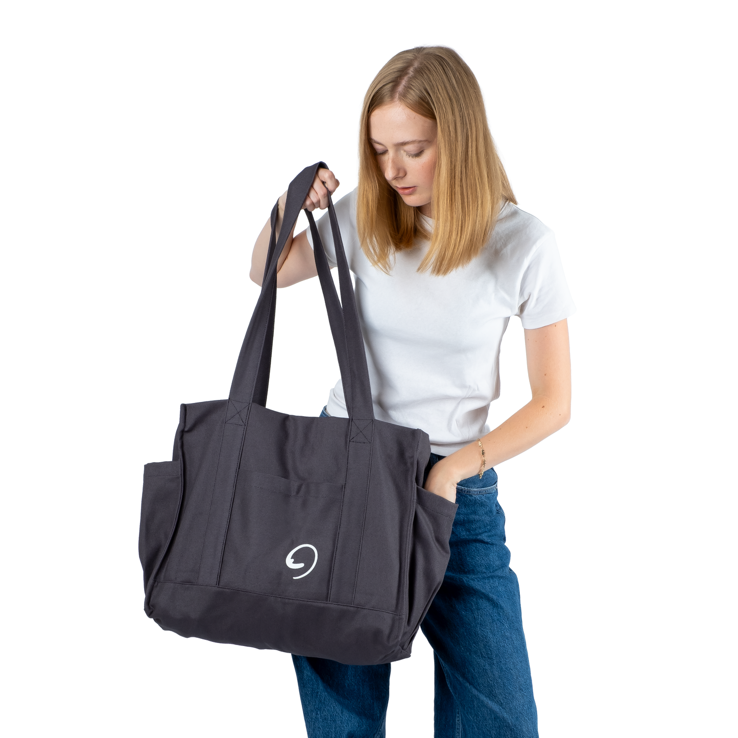 GRAPHITE UNI BAG MAX - Torba na Ramię z Przegródkami i Kieszeniami