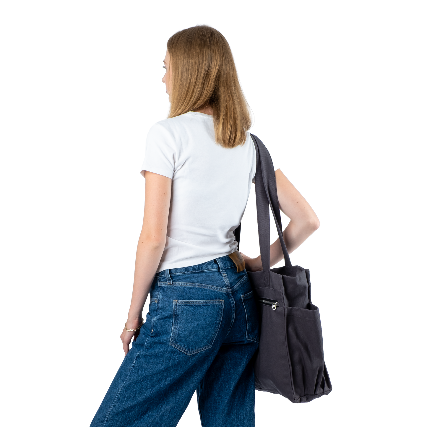 GRAPHITE UNI BAG MAX - Torba na Ramię z Przegródkami i Kieszeniami