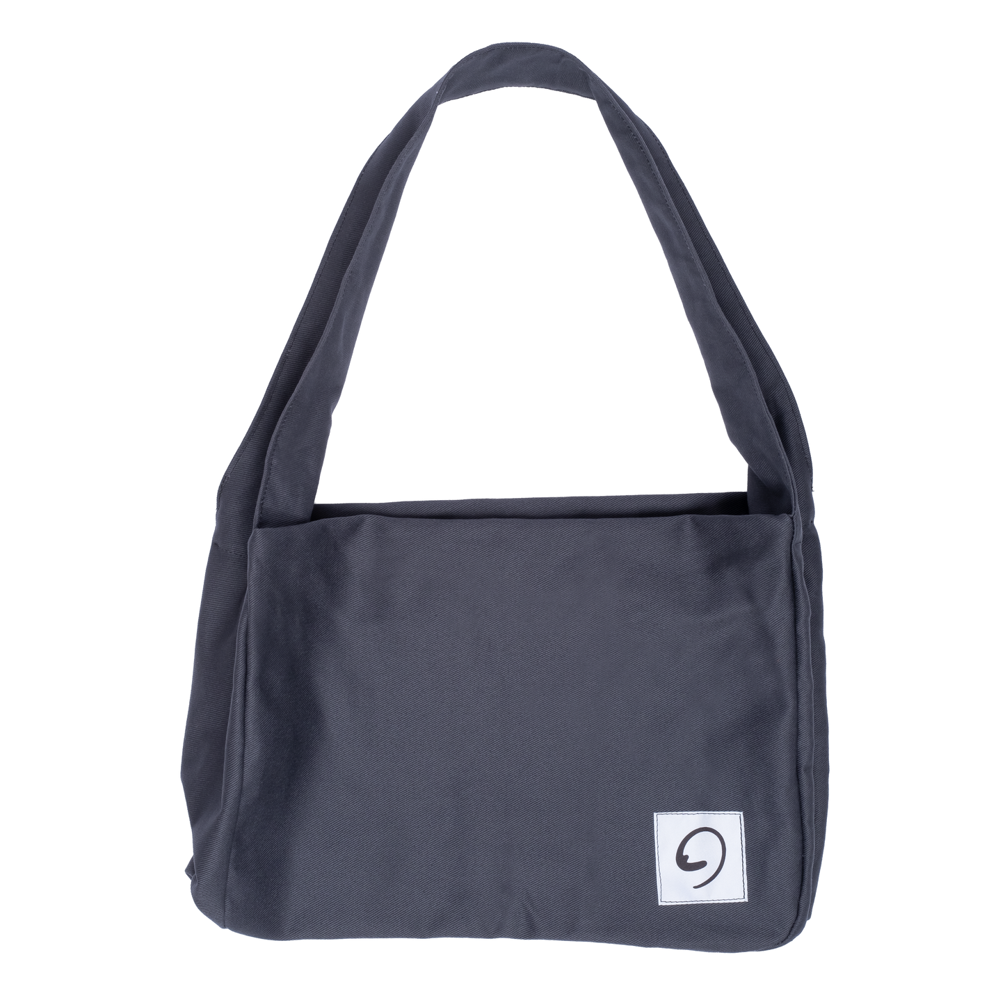 GRAPHITE HOBO BAG - Shoulder Bag with Compartments and Pockets