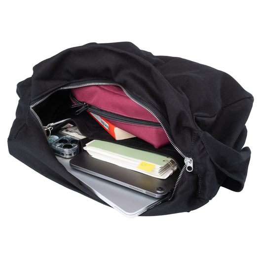 HOBO BAG - Torba na Ramię z Przegródkami i Kieszeniami