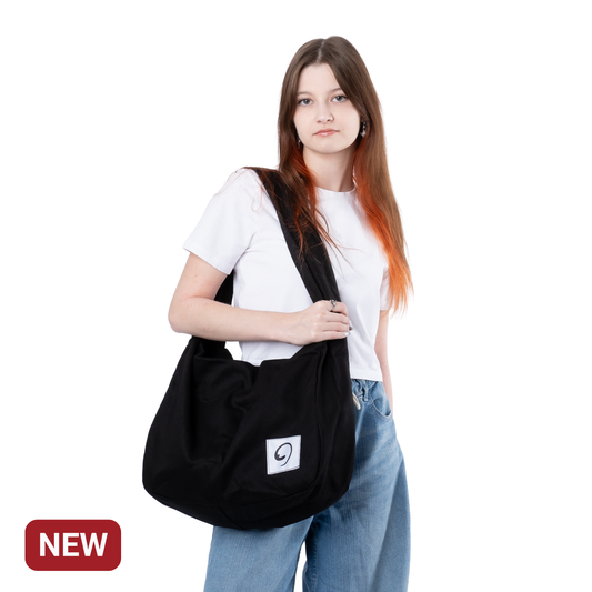 HOBO BAG - Shoulder Bag with Compartments and Pockets