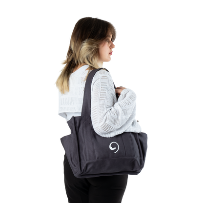 GRAPHITE UNI BAG - Torba na Ramię z Przegródkami i Kieszeniami