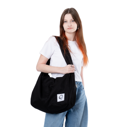 HOBO BAG - Shoulder Bag with Compartments and Pockets