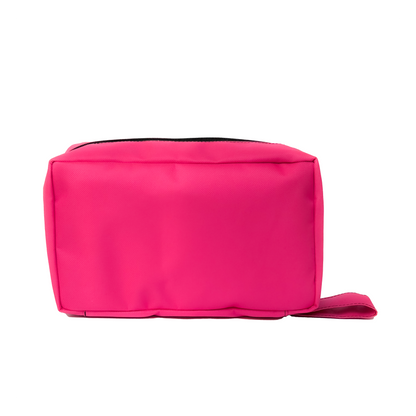 PINK COSMETIC BAG - Toiletry Bag with Pockets