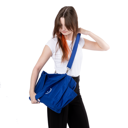 SAPPHIRE UNI BAG - Torba na Ramię z Przegródkami i Kieszeniami