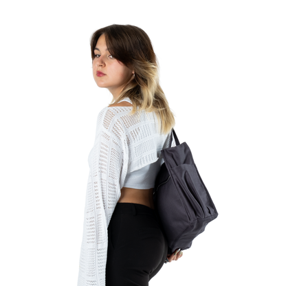 GRAPHITE UNI BAG - Torba na Ramię z Przegródkami i Kieszeniami