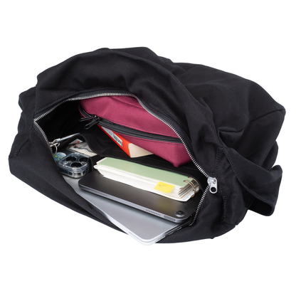 HOBO BAG - Shoulder Bag with Compartments and Pockets