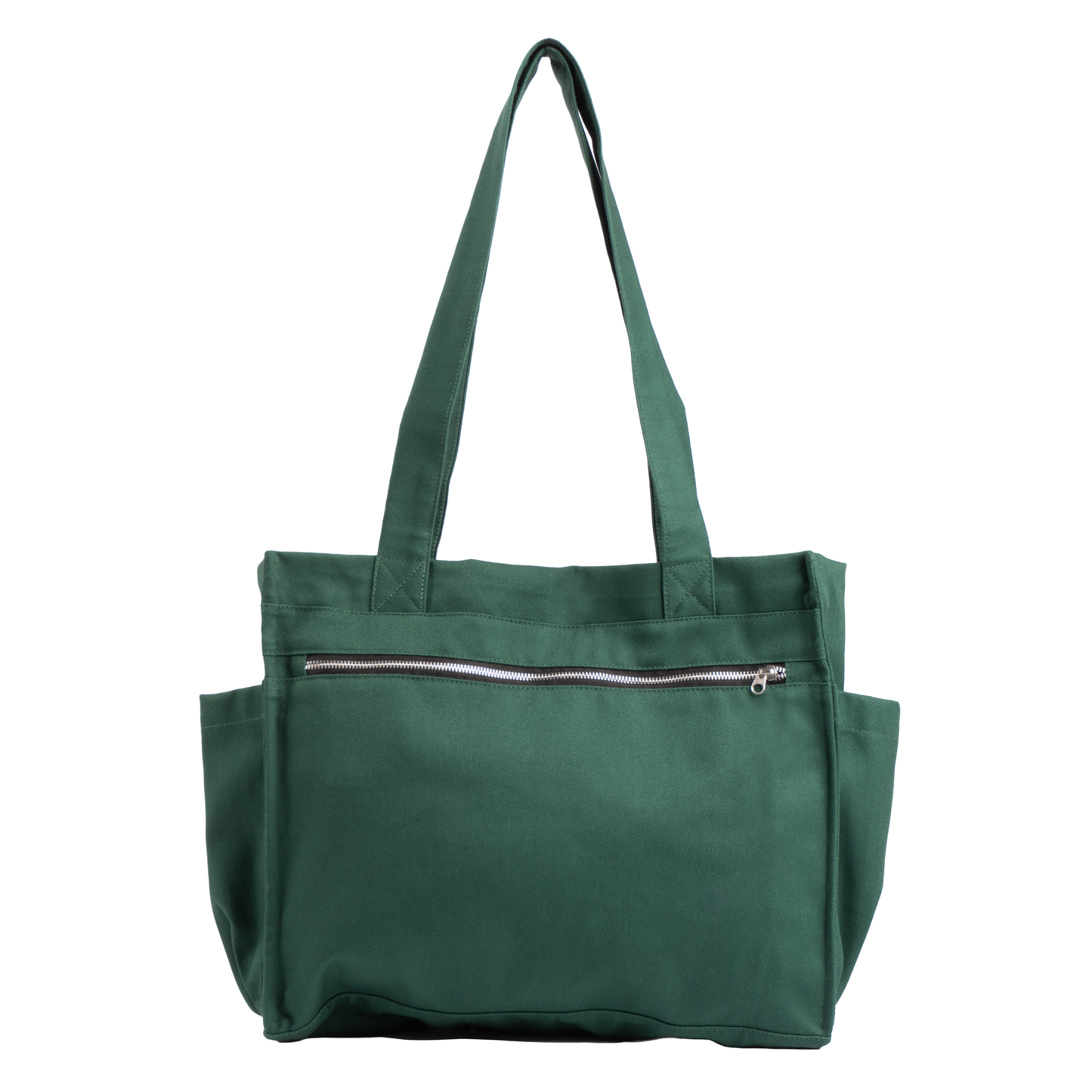 BOTTLE GREEN UNI BAG MAX - Torba na Ramię z Przegródkami i Kieszeniami