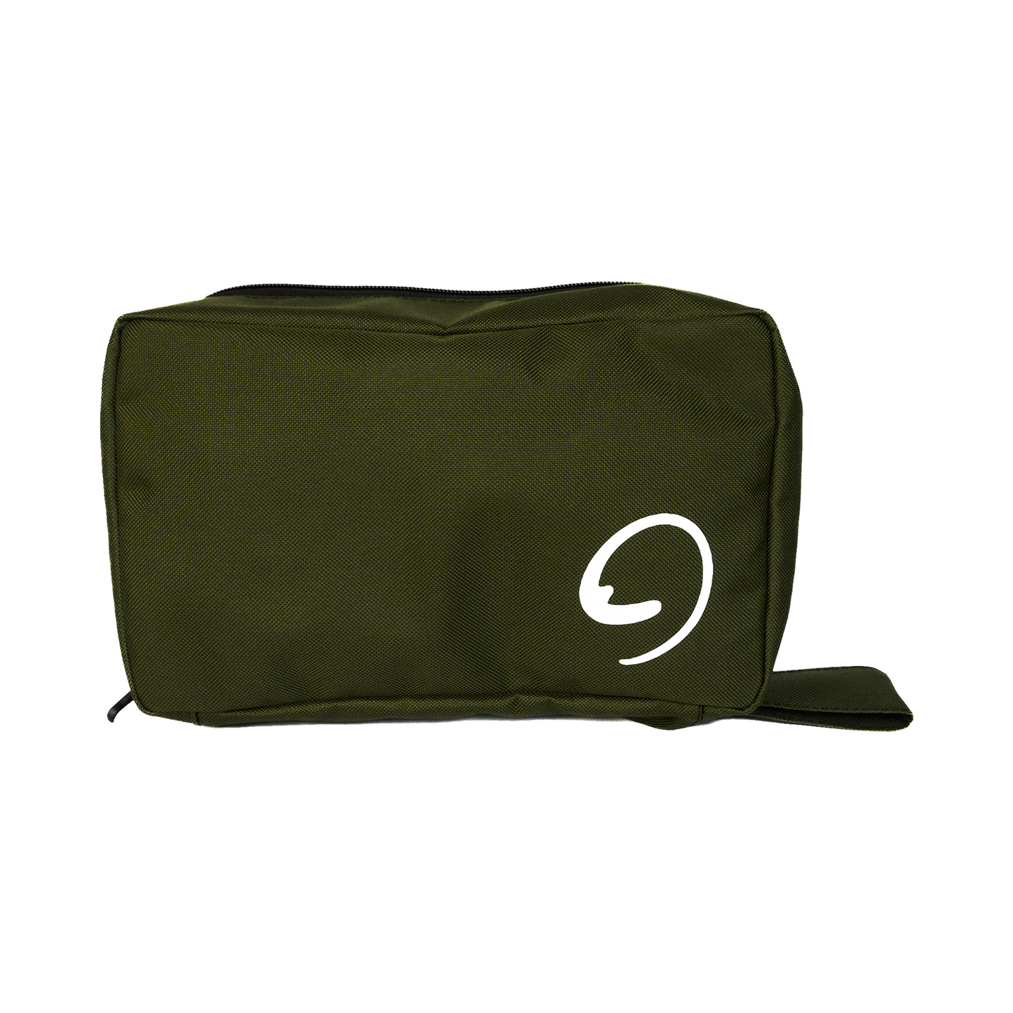 GREEN COSMETIC BAG - Toiletry Bag with Pockets