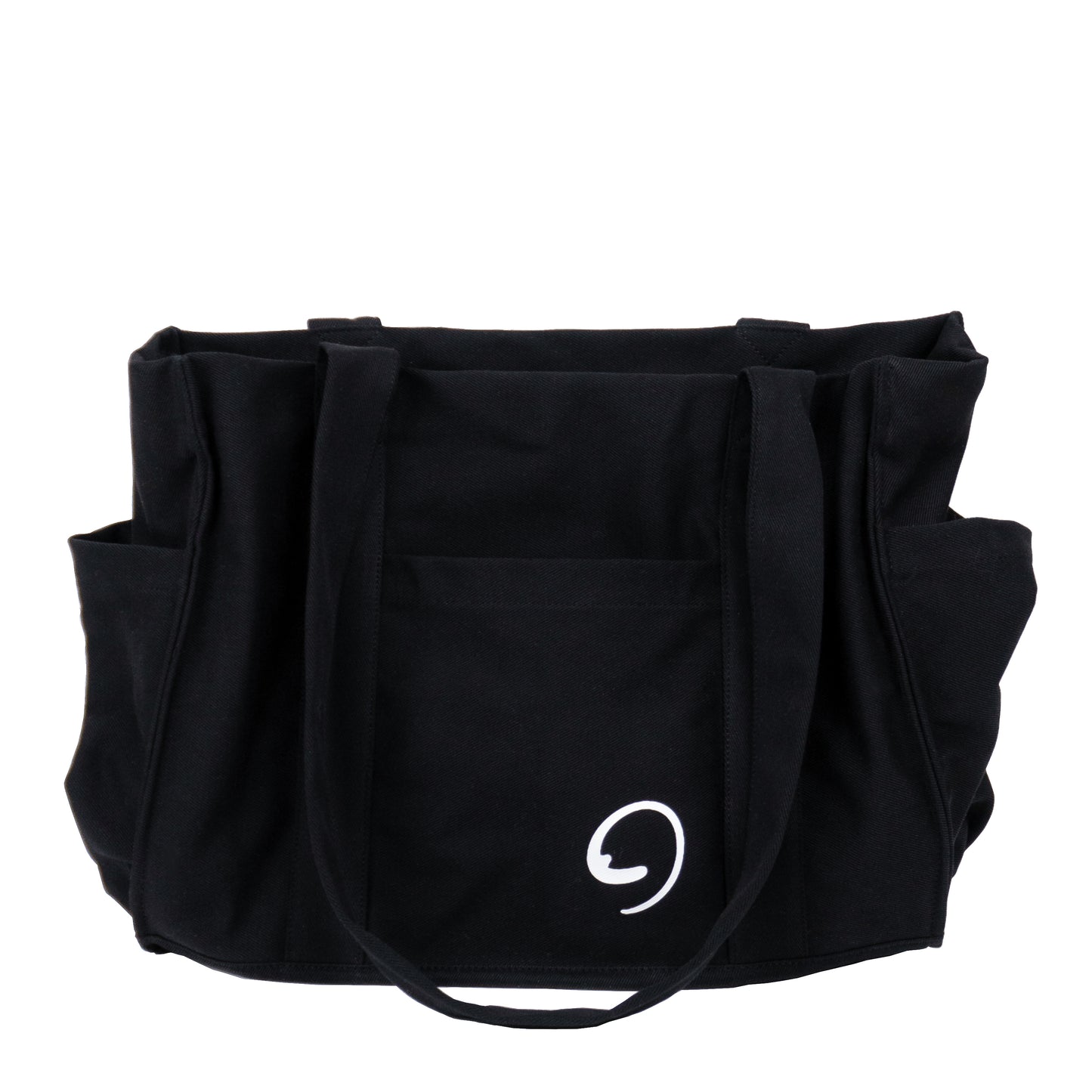 BLACK UNI BAG MAX - Shoulder Bag with Compartments and Pockets