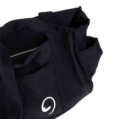 BLACK UNI BAG MAX - Shoulder Bag with Compartments and Pockets