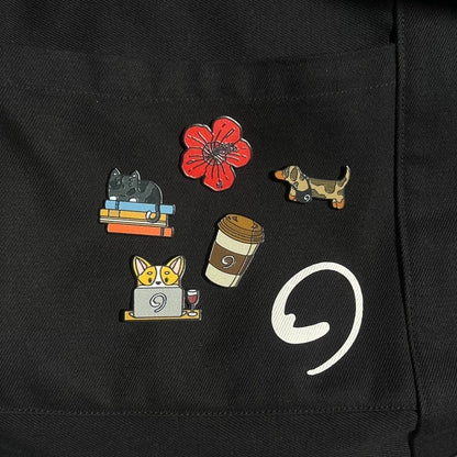 PINS - Metal Pins for Bag Personalization