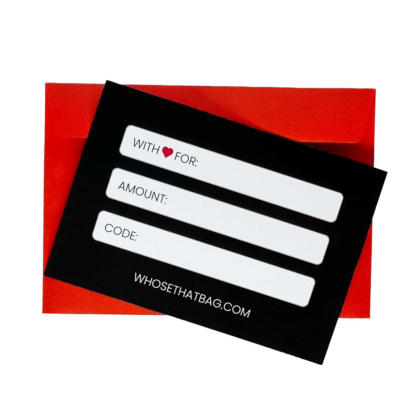 GIFT CARD - Physical Gift Card