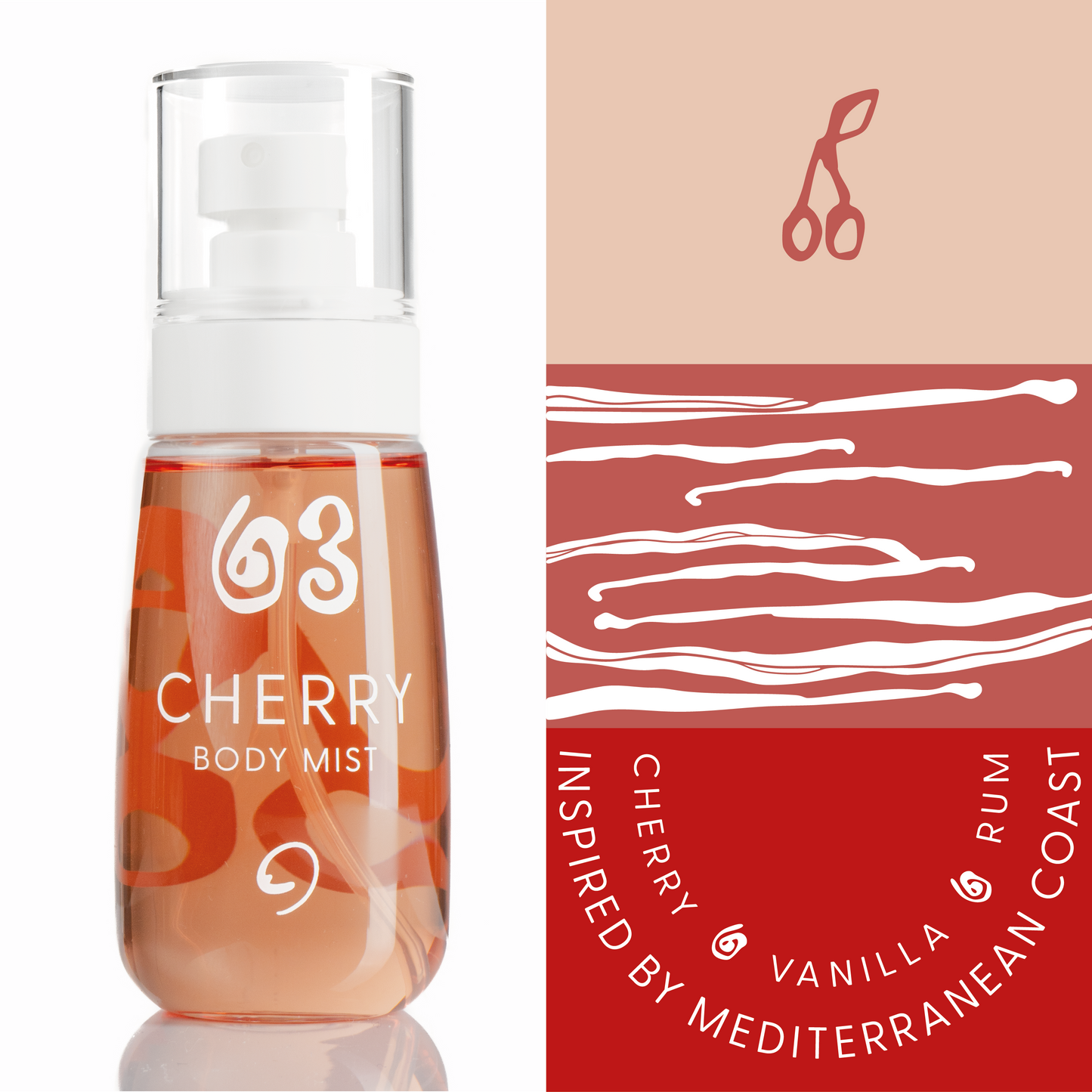 CHERRY BODY MIST - Trwała Mgiełka do Ciała - 95ml