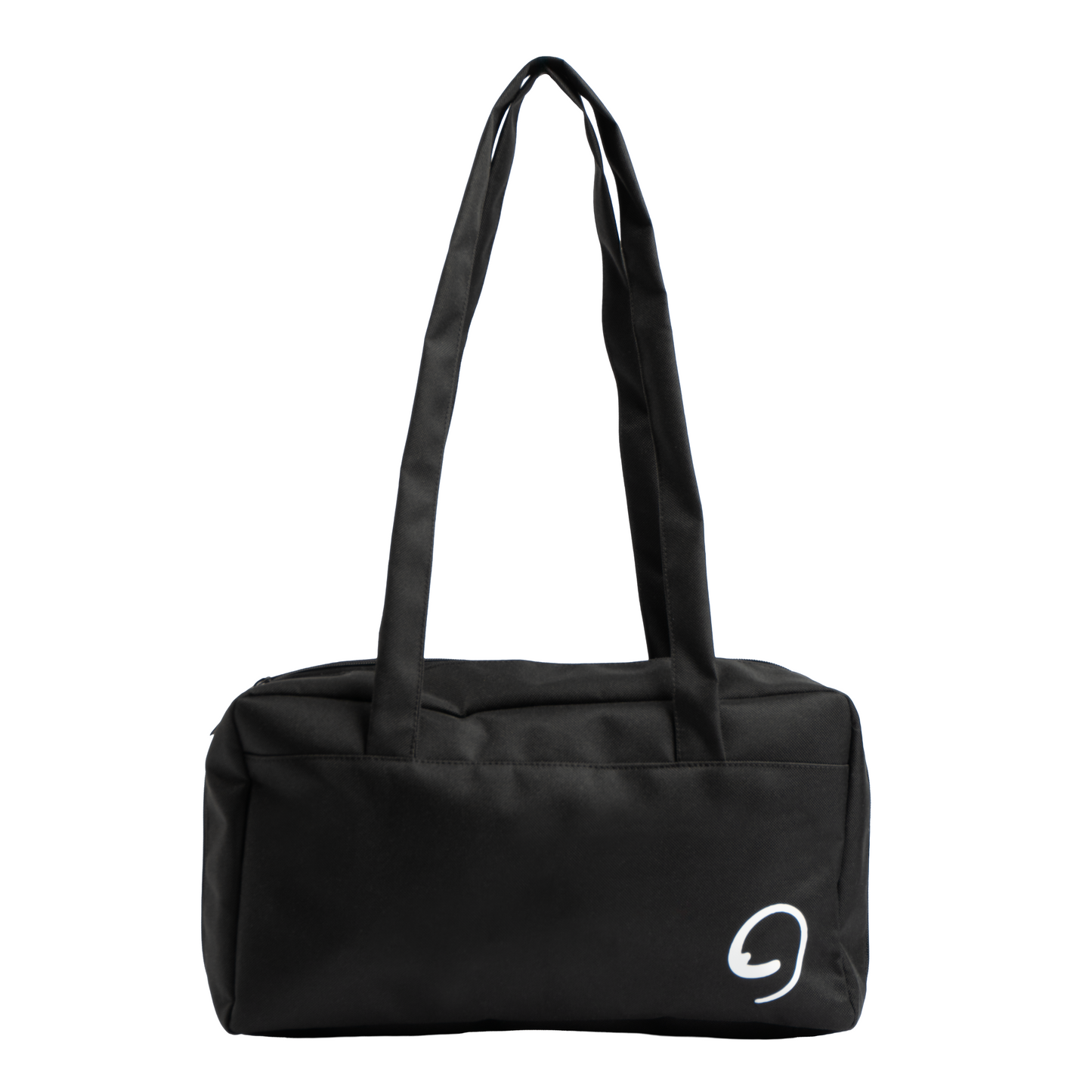 BLACK COURT BAG - Waterproof Shoulder Bag with Compartments and Pockets