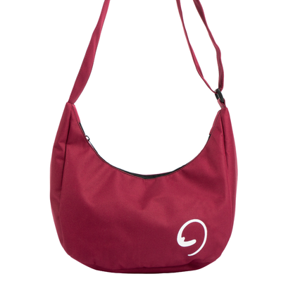 BURGUNDY MOON BAG - Funkcjonalna i Regulowana Torba przez Ramię