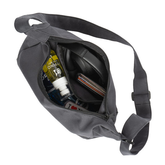 GRAPHITE MOON BAG - Funkcjonalna i Regulowana Torba przez Ramię