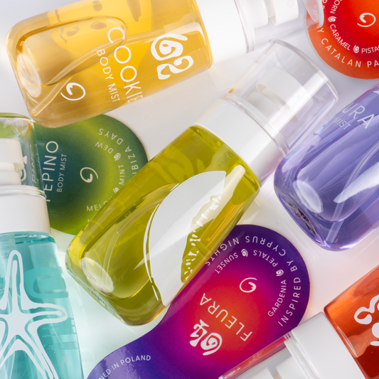 Body Mist Discovery Set - Zestaw 5 Trwałych Mgiełek do Ciała